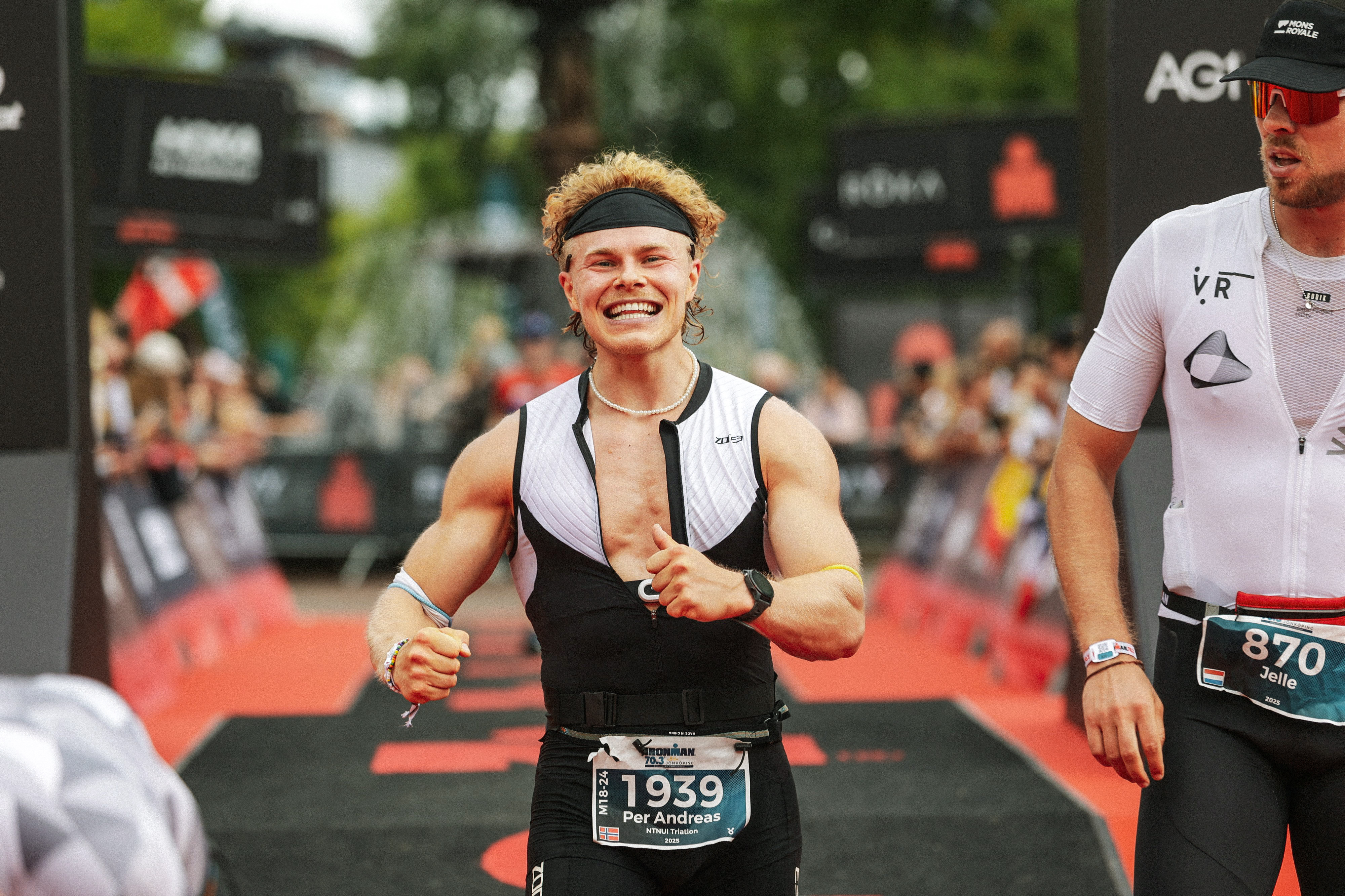 Pera Humstad — IRONMAN 70.3 målgang